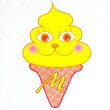 画像3: MINAMOTO Softcream ドライ素材・半袖Tシャツ（イエロー） (3)