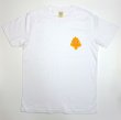 画像2: MINAMOTO オーガニックコットン・半袖Ｔシャツ（ホワイト）　Gold！ (2)