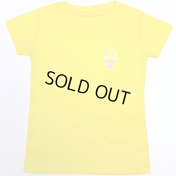 画像2: MINAMOTO Softcream ドライ素材・半袖Tシャツ(イエロー) (2)