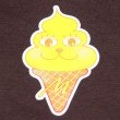 画像3: MINAMOTO Softcream 半袖コットンColor Tシャツ（チョコレート） (3)