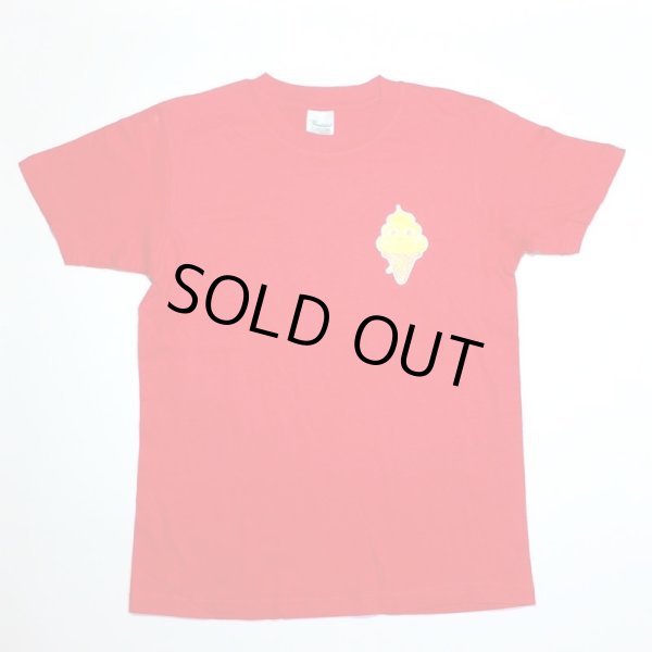 画像2: MINAMOTO Softcream 半袖コットンColor Tシャツ（レッド） (2)