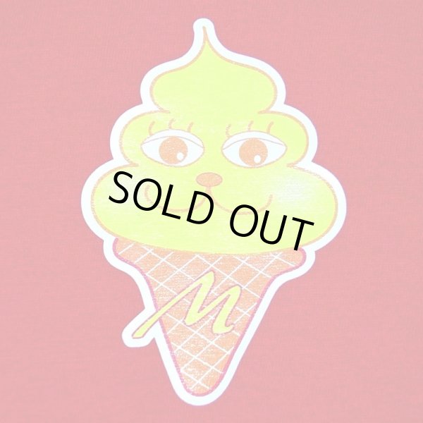 画像3: MINAMOTO Softcream 半袖コットンColor Tシャツ（レッド） (3)