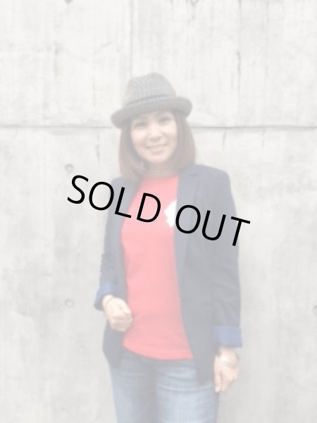 画像4: MINAMOTO Softcream 半袖コットンColor Tシャツ（レッド） (4)